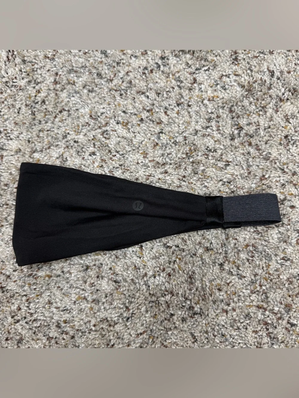 Lululemon Fringe Fighter Headband Black W9CQWS